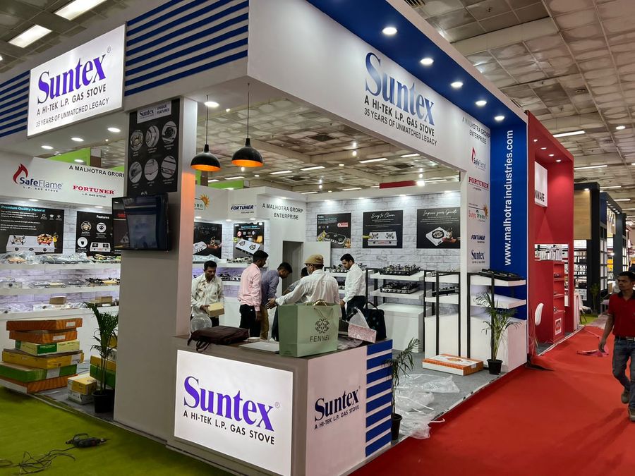 Malhotra Group products on display at Vibrant India