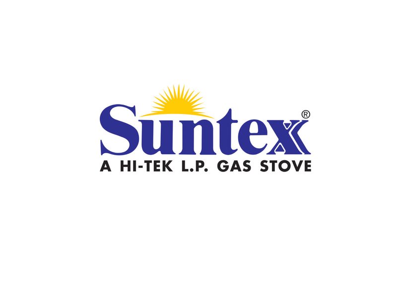 Suntex — a hi-tek L.P. gas stove logo